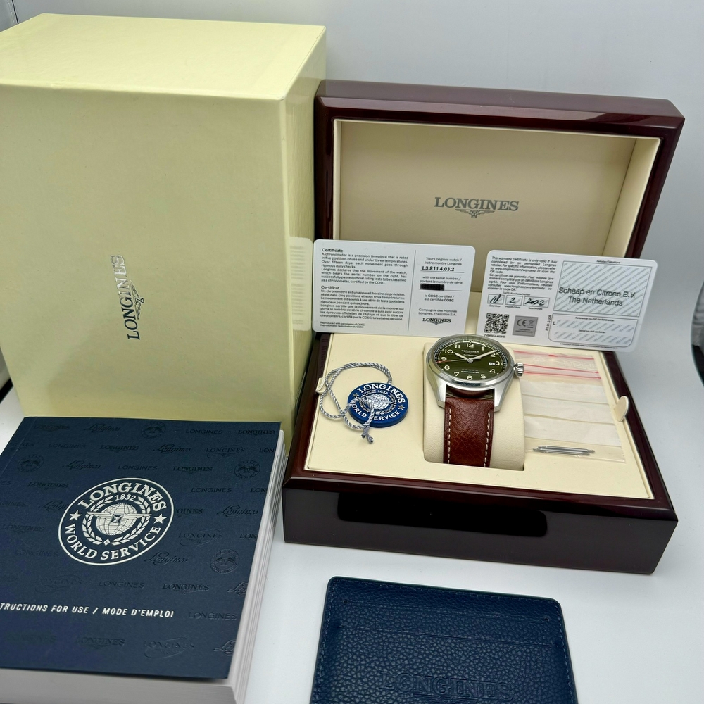 Longines Spirit Automatic Green 
